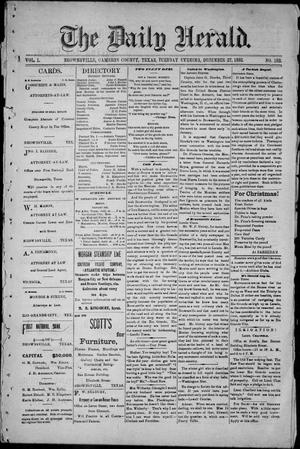 The Daily Herald (Brownsville, Tex.), Vol. 1, No. 152, Ed. 1, Tuesday, December 27, 1892