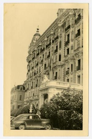 [Postcard of Hotel Carlton in Cannes, France]