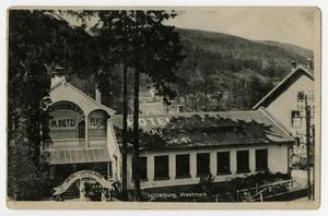 Primary view of object titled '[Postcard of Hotel Lutzelburg]'.