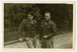 [Photograph of Captain and Major]