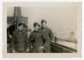 Photograph: [Photograph of Officers on Ship]