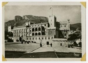 Primary view of object titled '[Photograph of the Prince's Palace of Monaco]'.