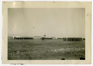 Primary view of object titled '[Photograph of MRTC Parade]'.