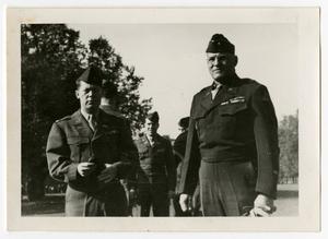 [Photograph of Major Mills and General Holbrook]