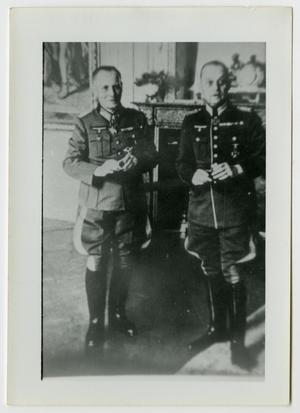 [Photograph of German Officers]