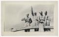 Thumbnail image of item number 1 in: '[Photograph of Soldiers Mocking Axis Leaders]'.