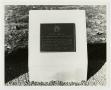 Photograph: [Photograph of 92nd Cavalry Reconnaissance Squadron Memorial Stone]