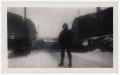 Photograph: [Photograph of Clarence Whitefield in Snow]