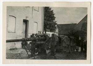 Primary view of object titled '[Photograph of German Artillery]'.