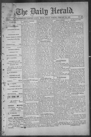 The Daily Herald (Brownsville, Tex.), Vol. 1, No. 203, Ed. 1, Friday, February 24, 1893
