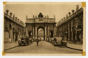 [Postcard of Place de la Carrière Entrance]