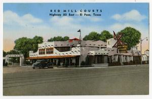 [Red Mill Courts Postcard]