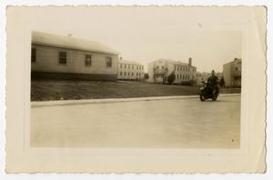 [Photograph of Soldier on Motorcycle]