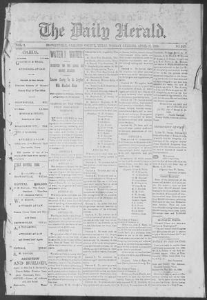 Primary view of object titled 'The Daily Herald (Brownsville, Tex.), Vol. 1, No. 247, Ed. 1, Monday, April 17, 1893'.