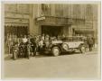 Photograph: [People Standing Outside of Hotel Hussmann]