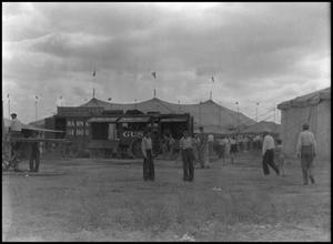 Primary view of object titled '[People at A. I. G. Barnes Circus]'.