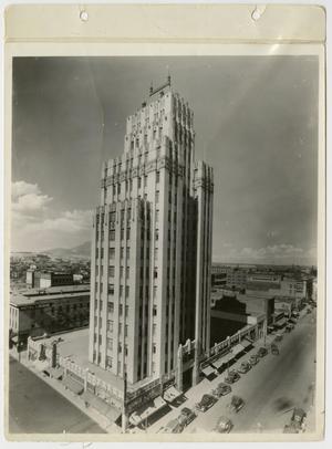 Primary view of object titled '[O. T. Bassett Tower in El Paso, Texas]'.