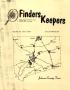 Journal/Magazine/Newsletter: Finders Keepers, Volume 15, Numbers 3 and 4, Fall and Winter 1998