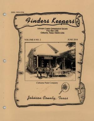 Finders Keepers, Volume 8, Number 2, June 2010