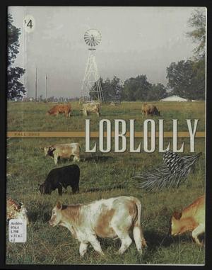 Primary view of object titled 'Loblolly, Volume 31, Number 2, Fall 2003'.