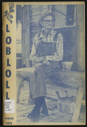 Primary view of object titled 'Loblolly, Volume 1 , Number 3, Winter 1973'.