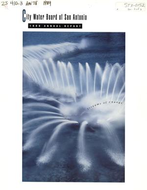 San Antonio City Water Board Annual Report: 1989
