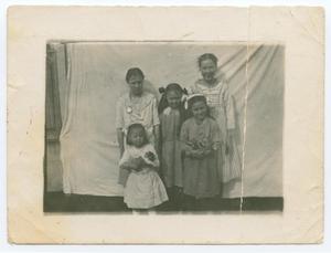 Primary view of object titled '[Female Children of Cook Family]'.