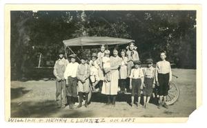 Primary view of object titled '[Children of Dollie Myers and Minnie Myers Clountz]'.