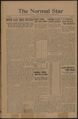 The Normal Star (San Marcos, Tex.), Vol. 10, No. 41, Ed. 1 Saturday, August 12, 1922