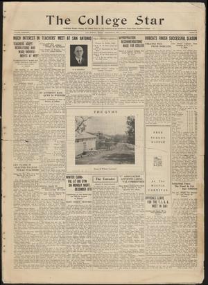 The College Star (San Marcos, Tex.), Vol. 13, No. 10, Ed. 1 Wednesday, December 3, 1924