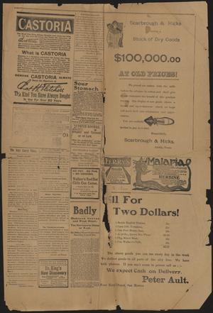 Primary view of object titled 'The Hays County Times And Farmers' Journal. (San Marcos, Tex.), Ed. 1 Friday, March 4, 1904'.