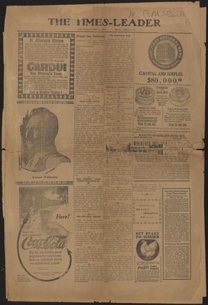 Primary view of object titled 'The Times-Leader (San Marcos, Tex.), Ed. 1 Friday, August 7, 1914'.
