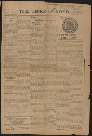 Primary view of object titled 'The Times-Leader (San Marcos, Tex.), Ed. 1 Friday, August 1, 1913'.