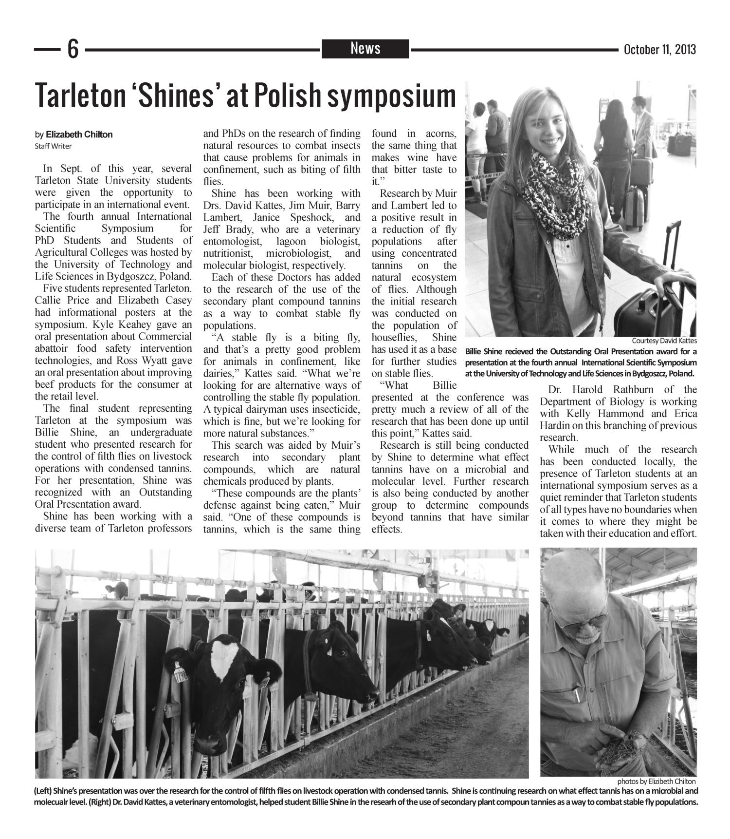 JTAC News (Stephenville, Tex.), Ed. 1 Friday, October 11, 2013
                                                
                                                    [Sequence #]: 6 of 23
                                                
