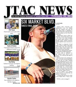 JTAC News (Stephenville, Tex.), Ed. 1 Monday, February 24, 2014