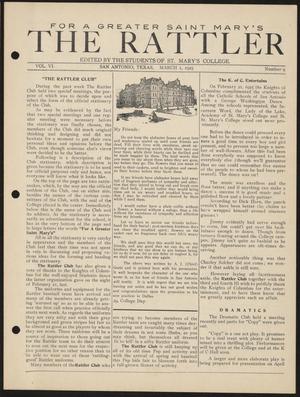 The Rattler (San Antonio, Tex.), Vol. 6, No. 9, Ed. 1 Sunday, March 1, 1925