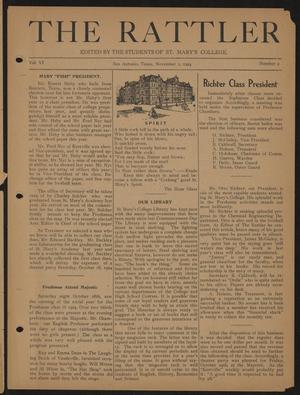 The Rattler (San Antonio, Tex.), Vol. 6, No. 2, Ed. 1 Saturday, November 1, 1924