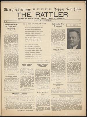The Rattler (San Antonio, Tex.), Vol. 11, No. 6, Ed. 1 Friday, December 20, 1929