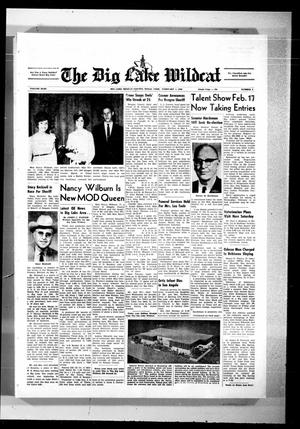 The Big Lake Wildcat (Big Lake, Tex.), Vol. 43, No. 5, Ed. 1 Thursday, February 1, 1968