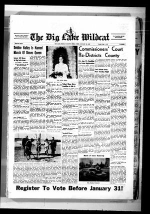The Big Lake Wildcat (Big Lake, Tex.), Vol. 44, No. 5, Ed. 1 Thursday, January 30, 1969