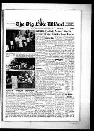 The Big Lake Wildcat (Big Lake, Tex.), Vol. 44, No. 37, Ed. 1 Thursday, September 11, 1969