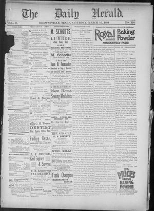The Daily Herald (Brownsville, Tex.), Vol. 2, No. 224, Ed. 1, Saturday, March 10, 1894