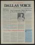Newspaper: Dallas Voice (Dallas, Tex.), Vol. 1, No. 19, Ed. 1 Friday, September …