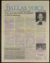 Thumbnail image of item number 1 in: 'Dallas Voice (Dallas, Tex.), Vol. 1, No. 10, Ed. 1 Friday, July 13, 1984'.