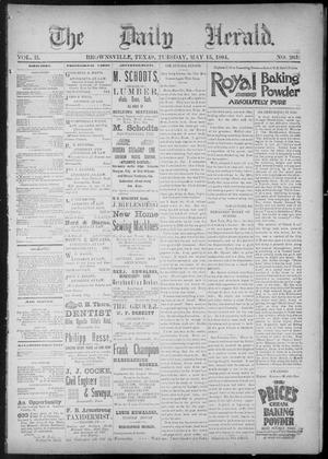 The Daily Herald (Brownsville, Tex.), Vol. 2, No. 264, Ed. 1, Tuesday, May 15, 1894