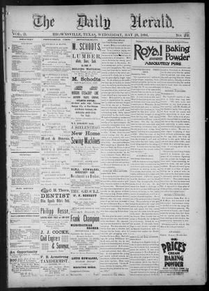 The Daily Herald (Brownsville, Tex.), Vol. 2, No. 271, Ed. 1, Wednesday, May 23, 1894