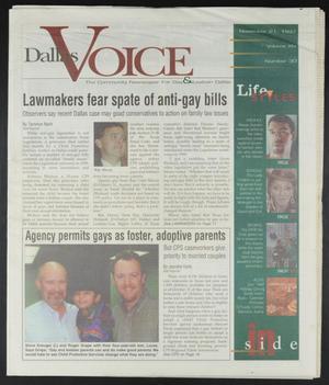 Primary view of object titled 'Dallas Voice (Dallas, Tex.), Vol. 14, No. 30, Ed. 1 Friday, November 21, 1997'.