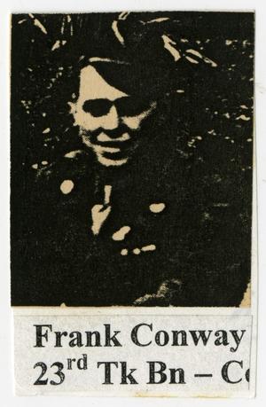 Primary view of object titled '[Photograph of Frank Conway]'.