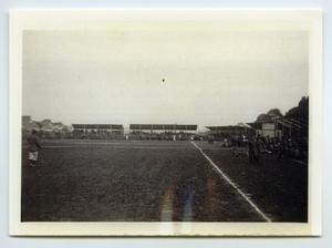 Primary view of object titled '[Photograph of Baseball Game at Camp Campbell]'.