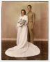 Primary view of [Wedding Portrait of Bill and Shirley Wesserling]